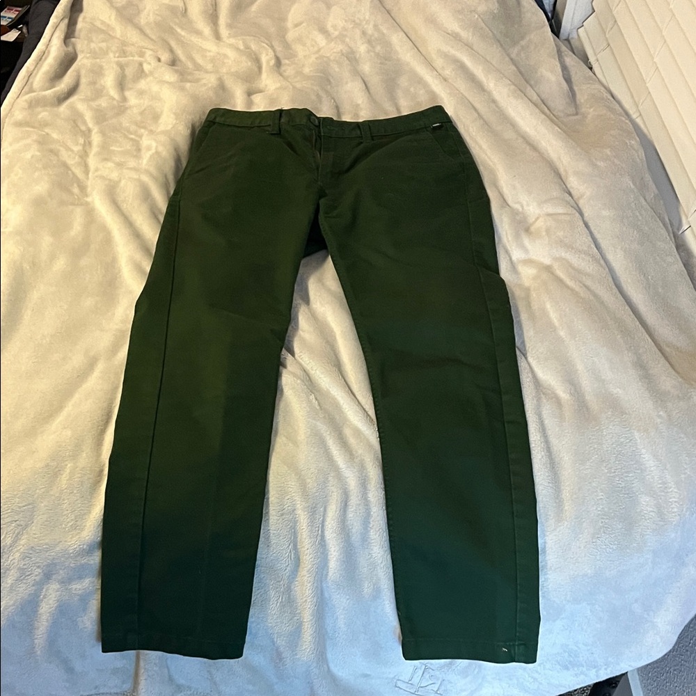 Vans Dark Green Chinos - Picture 3 of 3